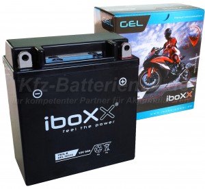 GEL Motorradbatterie 12V 5Ah 50512 YB5L-B Gelbatterie